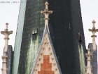 Herz-Jesu Kirche mit Wanderfalken